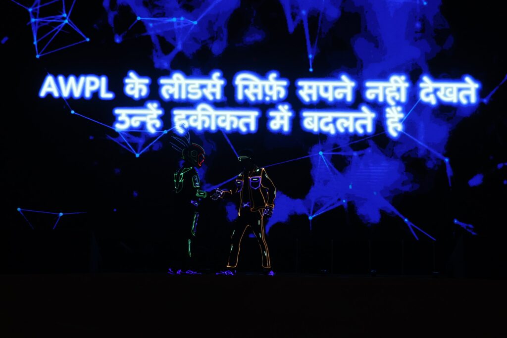 LED Interactive act for AWPL